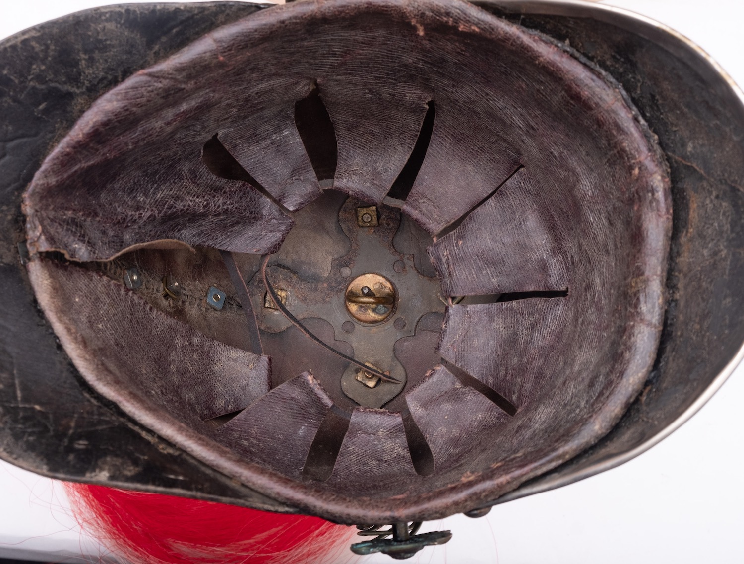 A 1st Duke of Manchester's Cavalry Troopers helmet, - Image 4 of 4