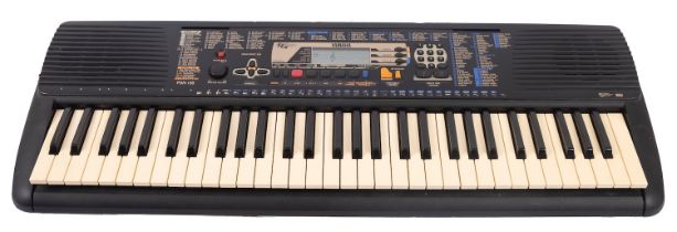 A Yamaha Potratone Midi PSR-195 electronic keyboard.