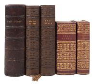 BIBLES - The Holy Bible ... with notes practical and explanatory by the Rev. Henry Stebbings 2 Vols.