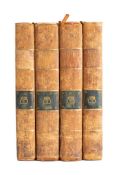 LEE, Harriet - Canterbury Tales : 4 vols, full tree calf lacking some labels two hinges cracking,