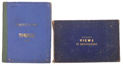 BESLEY'S Views in Devonshire, 30 steel engraved views, oblong 8vo, original cloth, very worn,