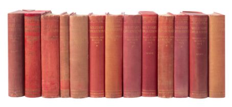HISTORY OF THE GREAT WAR MILITARY OPERATIONS, Thirteen Volumes for France and Belgium,