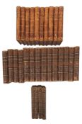 BAWDLER, Thomas, The Family Shakespeare, in 10 vols, half calf, small 8vo, 4th edition,