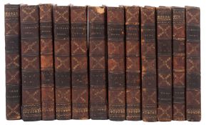 GIBBON, Edward, The History of the Decline and Fall of the Roman Empire, 12 volume set, full calf,