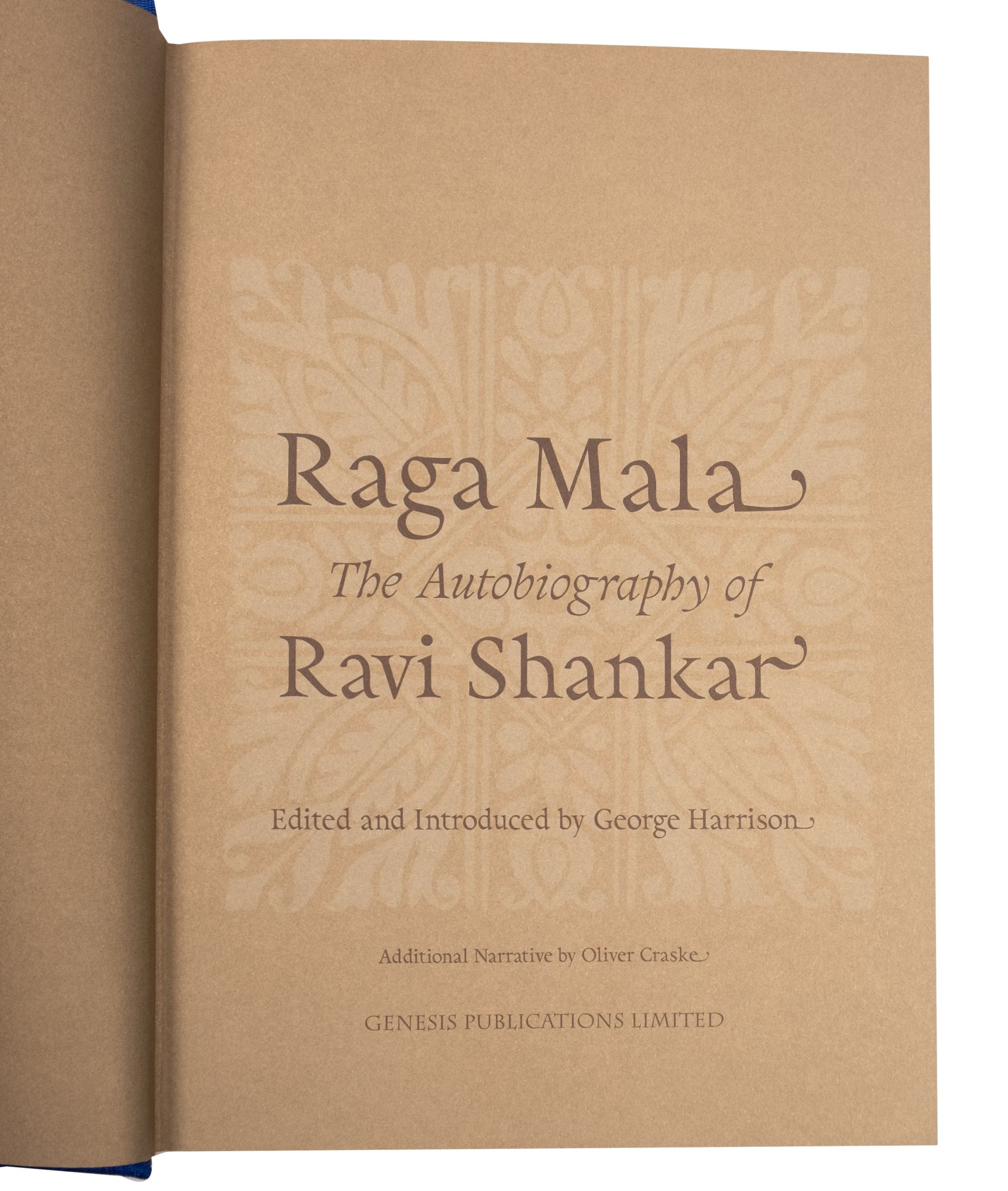 HARRISON, George, edited and introduced by Raga Mala, the autobiography of Ravi Shankar, - Image 4 of 4