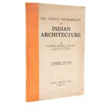 BATLEY, Claude, Design and Development of Indian Architecture, fifty-two plates,