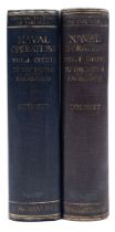 HISTORY OF THE GREAT WAR NAVAL OPERATIONS, Five Volumes, original cloth rubbed on spine,