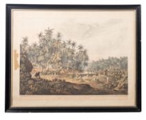 CEYLON, View near Point de Gallet, Ceylon, drawn by Henry Salt, engraved by D.