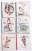 MINIATURE, Nister's, A collection of six charming titles including A Snow Fight, A Little Pickle,