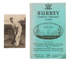 Percy G.H. Fender Cricket Archive : J.B.