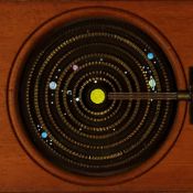 Compendium of Astronomy Set of nine slides. Single rackwork slides in wooden frames 6 7/8 (8 3/4