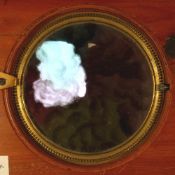 'Ship in full sail' Maker unknown (7 x 4 x 3/8 inches) 'Ship on fire' Maker unknown (7 x 4 x 3/8