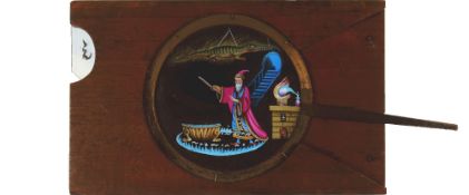 'The Magician's Cave' Set of two slides Slipping and lever slide with rackwork effect for