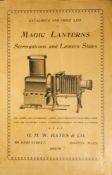 WITHDRAWN LOT 'Catalogue and price list of magic lanterns,