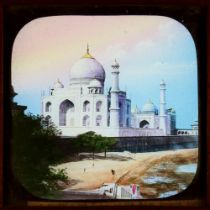 'Taj Mahal' Noakes & Son, Greenwich; 3 slides,(7 x 4 x 3/8 inches)