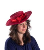 Sandra Phillipps and others. A collection of hats in three boxes, comprising a Seeberger black straw