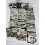Ex Dealers Stock - approx. 420 assorted Edwardian & vintage British postcards, all in plastic
