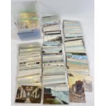 Ex Dealers Stock - approx. 420 assorted Edwardian & vintage postcards from Kent. To include: