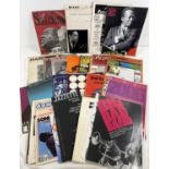 A collection of assorted vintage Jazz magazines and programmes. To include Louis Armstrong, Glenn