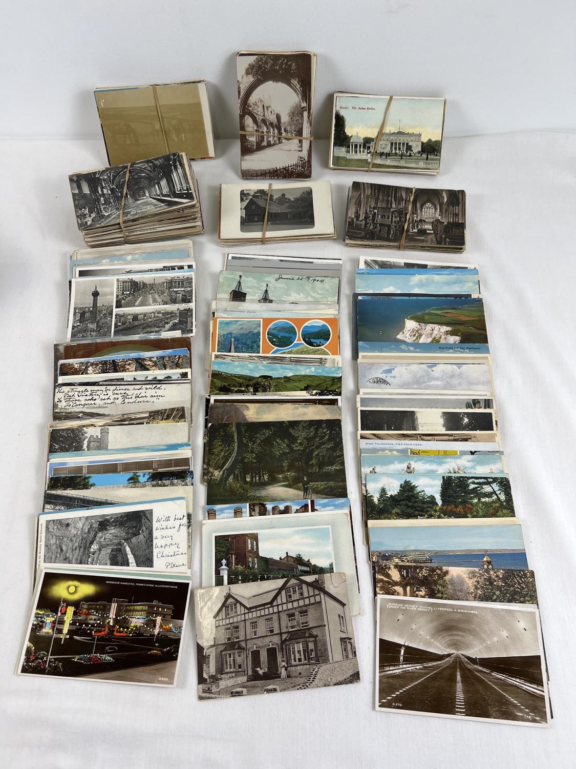 Ex Dealers Stock - approx. 450 assorted Edwardian & vintage British postcards to include RP's.