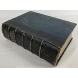 1890 leather bound Webster's International Dictionary of the English Language. Printed by William