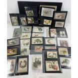 An album containing 86 assorted Victorian & Edwardian greetings cards. In varying styles, sizes