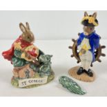 2 Royal Doulton Ceramic Bunnykins figures. Boatswain (DB323) from The Shipmates Collection, together
