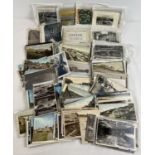 Ex Dealers Stock - a box containing approx. 400 assorted Edwardian and vintage British postcards.