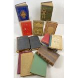 A collection of antique and vintage poetry books. To include examples by Shelley, Milton,