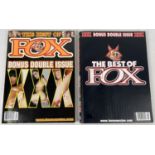 2 copies of The Best of Fox, Bonus Double issue, US hardcore adult erotic magazine. From a private