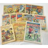 A collection of assorted comics to include 2000AD, Warlord, Battle Action Force and Mysterious