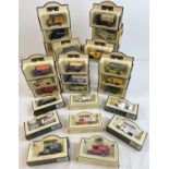 25 boxed Days Gone advertising diecast model vehicles by Lledo. To include Kiwi, Texaco,