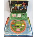A vintage 1960's 'Wembley' football board game from Ariel, appears complete.