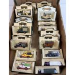 26 boxed Days Gone model diecast advertising vehicles by Lledo. To include Layland Paints, Lea &