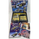 A boxed Lego Technic set 8456 with instruction manual and interior tray. Comes with Lego Technic