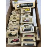 27 boxed Days Gone advertising diecast vehicles by Lledo. To include Colman's Mustard, Chivers & Son