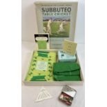 A late 1960's boxed Subbuteo Table Cricket game - Club edition, appears complete. With 00 scale