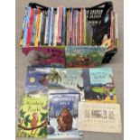 A large box of Children's assorted hardback & paperback picture storybooks. To include Julia