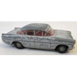 A vintage diecast 1:42 scale Flexomatic Suspension Vauxhall Cresta car painted grey by Spot On Tri-