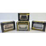 4 boxed Graham Farish N Gauge wagons. Comprising: #2204 Mineral Wagon - GWR; #3414 Hopper wagon -