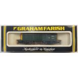 A boxed Graham Farish N Gauge Class 20 diesel loco D8144 in BR Green, No. 8204. Tears to one end