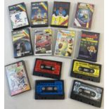 13 assorted vintage late 1980's ZX Spectrum 48K games, some in original cases. To include: