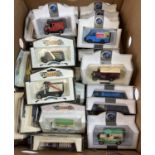 A collection of 26 boxed diecast advertising vehicles by Lledo. To include Marmite, John Smith's,