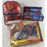3 Marvel Spiderman sealed & unopened toys. Spiderman 2 Web Launch Game, 3D Jigsaw puzzle with 3D