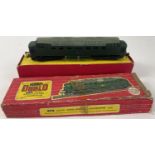 A boxed OO gauge Co-Co Diesel-Electric Locomotive by Hornby Dublo. One end missing from lid of