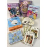 A collection of children's book & audio CD box sets. To include Bambly Hedge, Disney Princess,