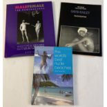 3 adult erotic books, 2 photographic pictorials together with a Naturist beach & resort guide.