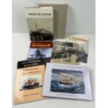 6 books relating to ships and Shipping Lines. To include Voyage of a Century; Photo Collection of