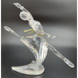 A boxed Swarovski 2004 SCS Members Exclusive crystal ballerina figurine "Anna", from the Magic Of