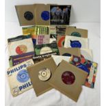A small collection of vintage 7" singles. To include The Batchelors, Gerry And The Pacemakers,